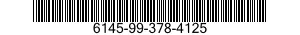 6145-99-378-4125 CABLE,POWER,ELECTRICAL 6145993784125 993784125