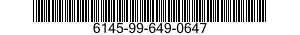 6145-99-649-0647  6145996490647 996490647