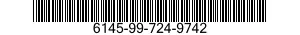 6145-99-724-9742 WIRE,ELECTRICAL 6145997249742 997249742