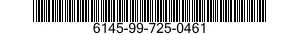 6145-99-725-0461  6145997250461 997250461