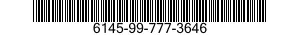 6145-99-777-3646 WIRE,ELECTRICAL 6145997773646 997773646