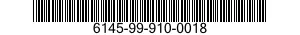 6145-99-910-0018 CABLE,POWER,ELECTRICAL 6145999100018 999100018