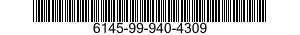 6145-99-940-4309 CABLE,SPECIAL 6145999404309 999404309