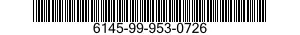6145-99-953-0726  6145999530726 999530726