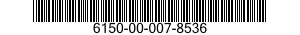 6150-00-007-8536 LEAD,ELECTRICAL 6150000078536 000078536