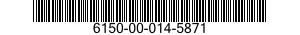 6150-00-014-5871  6150000145871 000145871
