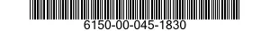 6150-00-045-1830 CABLE ASSEMBLY,SPECIAL PURPOSE,ELECTRICAL 6150000451830 000451830