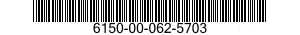 6150-00-062-5703  6150000625703 000625703