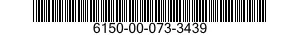 6150-00-073-3439  6150000733439 000733439