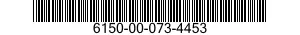 6150-00-073-4453 CABLE ASSEMBLY,SPECIAL PURPOSE,ELECTRICAL 6150000734453 000734453