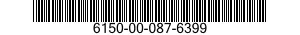 6150-00-087-6399  6150000876399 000876399