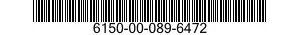 6150-00-089-6472  6150000896472 000896472