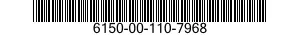 6150-00-110-7968  6150001107968 001107968