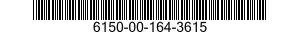 6150-00-164-3615 CABLE ASSEMBLY,SPECIAL PURPOSE,ELECTRICAL 6150001643615 001643615