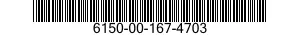 6150-00-167-4703  6150001674703 001674703