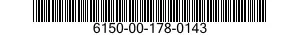 6150-00-178-0143 CABLE AND CONDUIT ASSEMBLY,ELECTRICAL 6150001780143 001780143