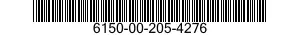 6150-00-205-4276 CABLE ASSEMBLY,THERMOCOUPLE 6150002054276 002054276