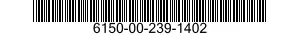 6150-00-239-1402 CABLE ASSEMBLY,SPECIAL PURPOSE,ELECTRICAL 6150002391402 002391402