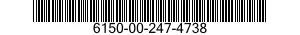 6150-00-247-4738 CABLE ASSEMBLY,SPECIAL PURPOSE,ELECTRICAL 6150002474738 002474738