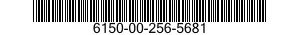 6150-00-256-5681  6150002565681 002565681