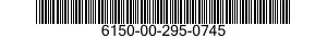 6150-00-295-0745  6150002950745 002950745