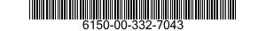 6150-00-332-7043  6150003327043 003327043