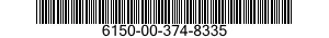 6150-00-374-8335  6150003748335 003748335