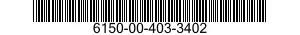 6150-00-403-3402 CABLE ASSEMBLY,SPECIAL PURPOSE,ELECTRICAL 6150004033402 004033402