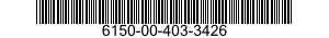 6150-00-403-3426 CABLE ASSEMBLY,SPECIAL PURPOSE,ELECTRICAL 6150004033426 004033426