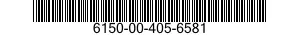 6150-00-405-6581  6150004056581 004056581