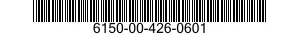 6150-00-426-0601  6150004260601 004260601