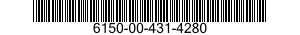 6150-00-431-4280 CABLE ASSEMBLY,SPECIAL PURPOSE,E 6150004314280 004314280