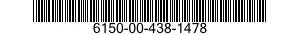 6150-00-438-1478 CABLE AND CONDUIT ASSEMBLY,ELECTRICAL 6150004381478 004381478