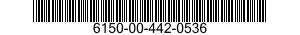 6150-00-442-0536  6150004420536 004420536