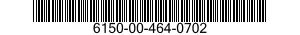 6150-00-464-0702  6150004640702 004640702
