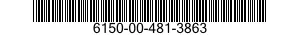 6150-00-481-3863  6150004813863 004813863