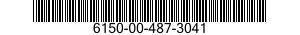 6150-00-487-3041 CABLE ASSEMBLY,POWER,ELECTRICAL 6150004873041 004873041