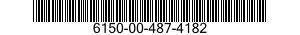 6150-00-487-4182  6150004874182 004874182