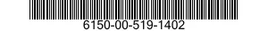 6150-00-519-1402  6150005191402 005191402