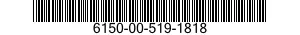 6150-00-519-1818  6150005191818 005191818