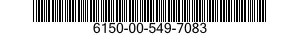 6150-00-549-7083  6150005497083 005497083