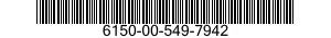 6150-00-549-7942  6150005497942 005497942