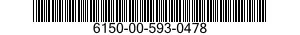 6150-00-593-0478  6150005930478 005930478