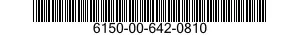 6150-00-642-0810  6150006420810 006420810