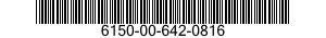 6150-00-642-0816  6150006420816 006420816
