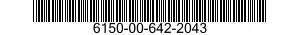 6150-00-642-2043  6150006422043 006422043