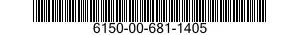 6150-00-681-1405  6150006811405 006811405
