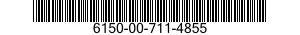 6150-00-711-4855  6150007114855 007114855