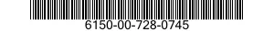 6150-00-728-0745 LEAD,ELECTRICAL 6150007280745 007280745