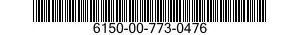 6150-00-773-0476  6150007730476 007730476